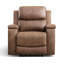 Fauteuil inclinable en similicuir 37 po Emony-164314602