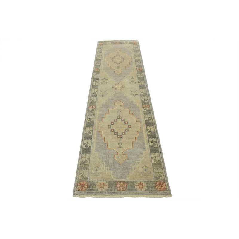 Tapis unique gris de 3 pi 1 po x 9 pi 11 po