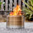Shantele Column Stainless Steel Wood Burning Smokeless Fire Pit