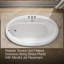 Baignoire tourbillon 72 "x 42" Sunward-10607550