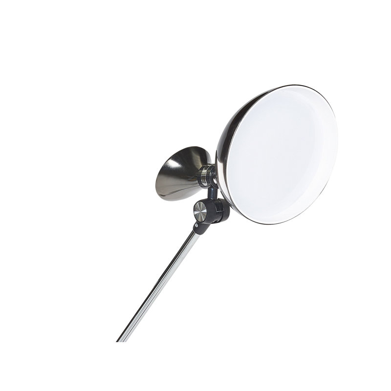 Bartholomeo 169cm Silver LED Task Floor Lamp