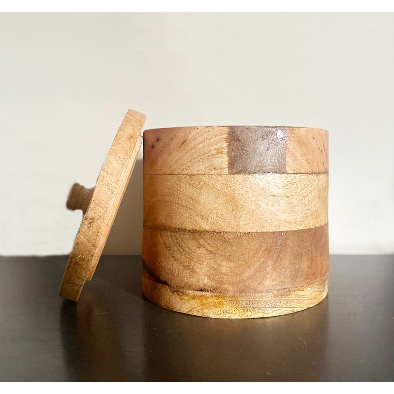 Wood Jar