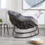 Chaise berçante d'extérieur en rotin-1487674111