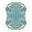 Tapis d'entrée de qualité supérieure, 31,5 po x 78,7 po | 100% polyester, 1 200 g / m² | Dessous antidérapant avec semelle en cuir d'une hauteur de poils de 0,4 po | Antibactérien, lavable à la machine à 86 ° F | Facile à nettoyer, couleur turquoise vibrante | Idéal pour les vestibules et les espaces de vie-965770992