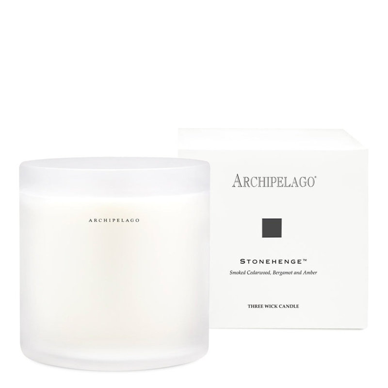 Stonehenge XL 3-Wick Candle