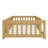 Twin Size  Low-To-The-Ground Twin-Size Floor Bed With Fence, No Door-1661838981