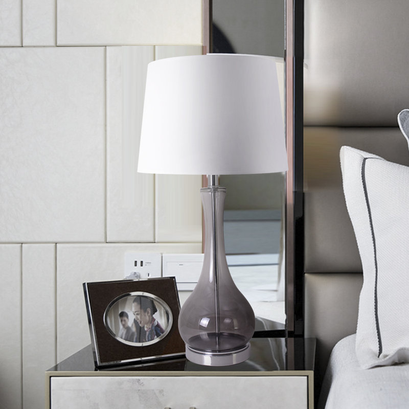 Table Lamp, Smoke Gray Ombre