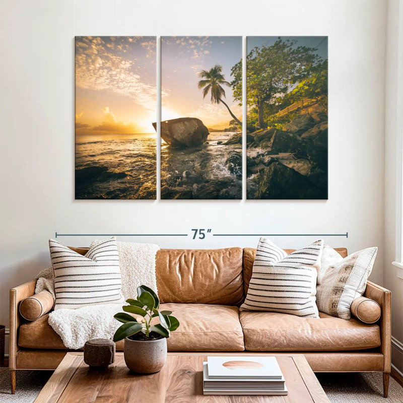Gillard Puerto Rico Vieques Beach, 42" H x 65" W