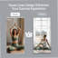 Miroir Modern Home Gym, mural, encadré, argent-653302763-653302765