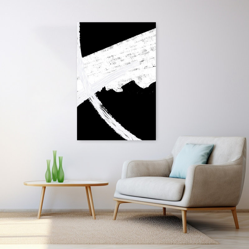 Art contemporain, art contemporain abstrait, H 48 po x l 32 po