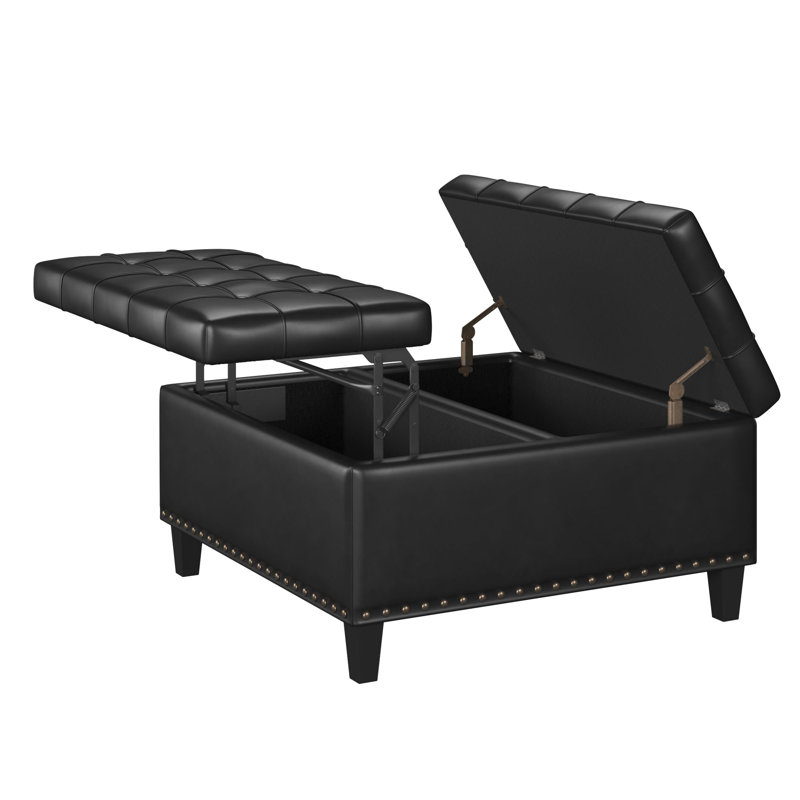 Repose-pieds Pirja, Noir
