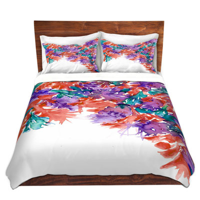 Ensemble de housse de couette floral cascade ii