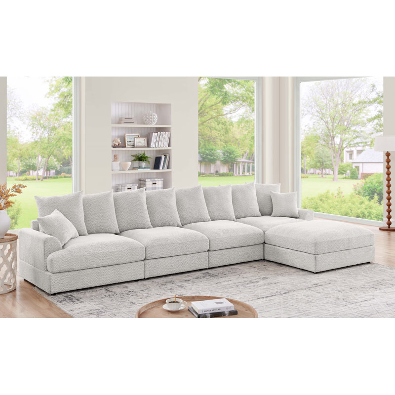 Canapé modulaire Arden Cloud, Beige