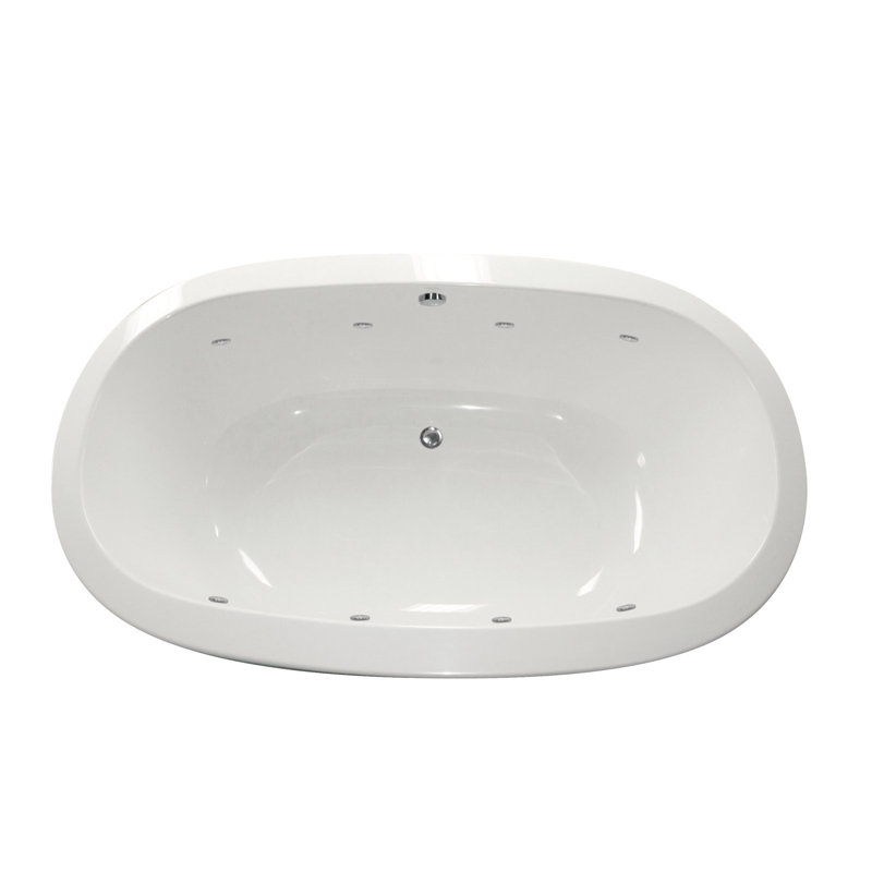 Bain tourbillon de seine 7444, Blanc mat, Blanc