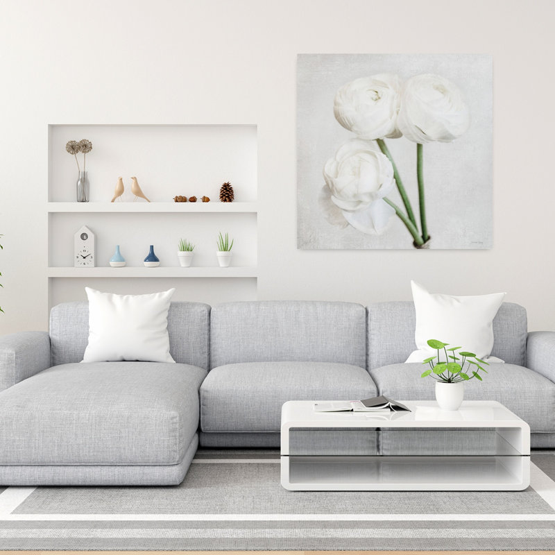 Art floral frais et contemporain, H 36 po x l 36 po