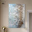 Cerulean Shore Canvas Elegant Gold Abstract par Art Remedy-105593729-105593734