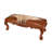 Aminah Genuine Fur Upholstered Bench-627003352