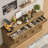 63-Inch Curved Sideboard Classic-Style Storage Cabinet With Adjustable Shelves Ideal For Kitchens And Dining Rooms-1260671689