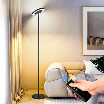 Lampe sur pied à DEL 70,1 po Hadee