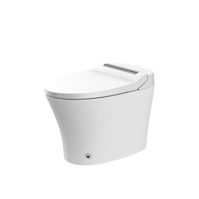 Toilette moderne et intelligente avec chasse d'eau en cas de panne de courant et technologie de chasse efficace