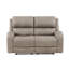 Causeuse inclinable double luxueuse 1pc