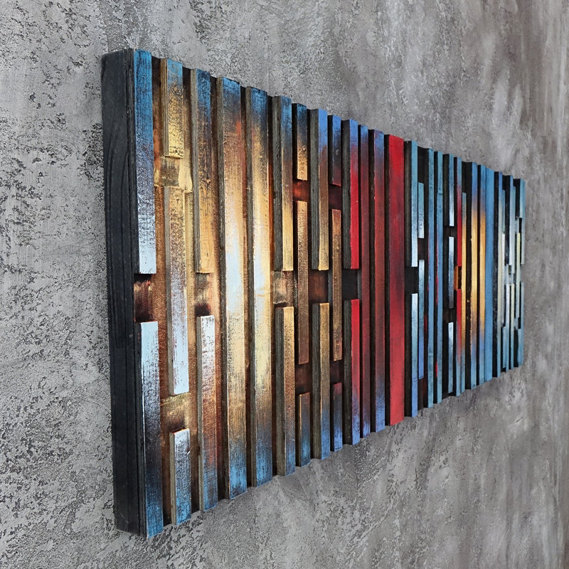 Unframed Painting on Wood