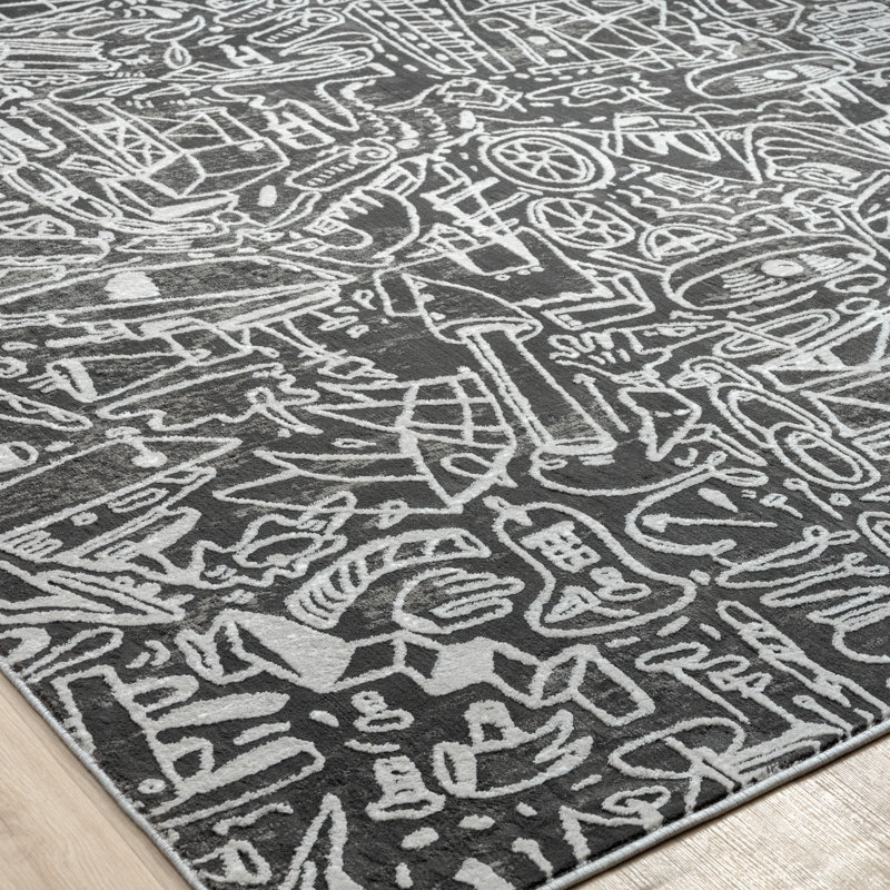 Detisha Indoor Rug, Rectangle 2' x 3'