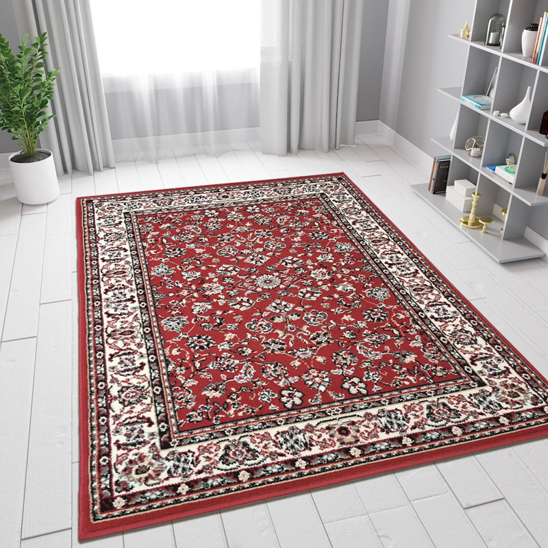 Dulcie Rectangle Oriental Area Rug, Rectangle 120 x 170cm