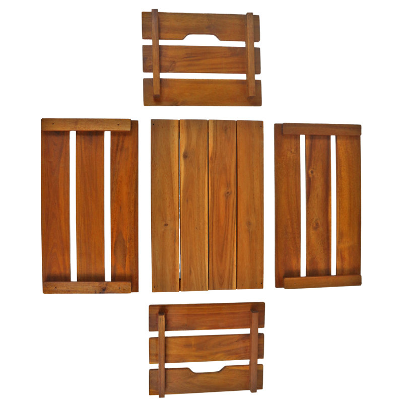 Basket FSC 100% Acacia Wood Natural Colour