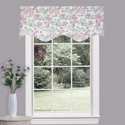 Meadow Toile Lined Filler Valance