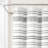 Cotton Blend Striped Shower Curtain