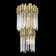 Matrix Steel Flush Mounted Sconce