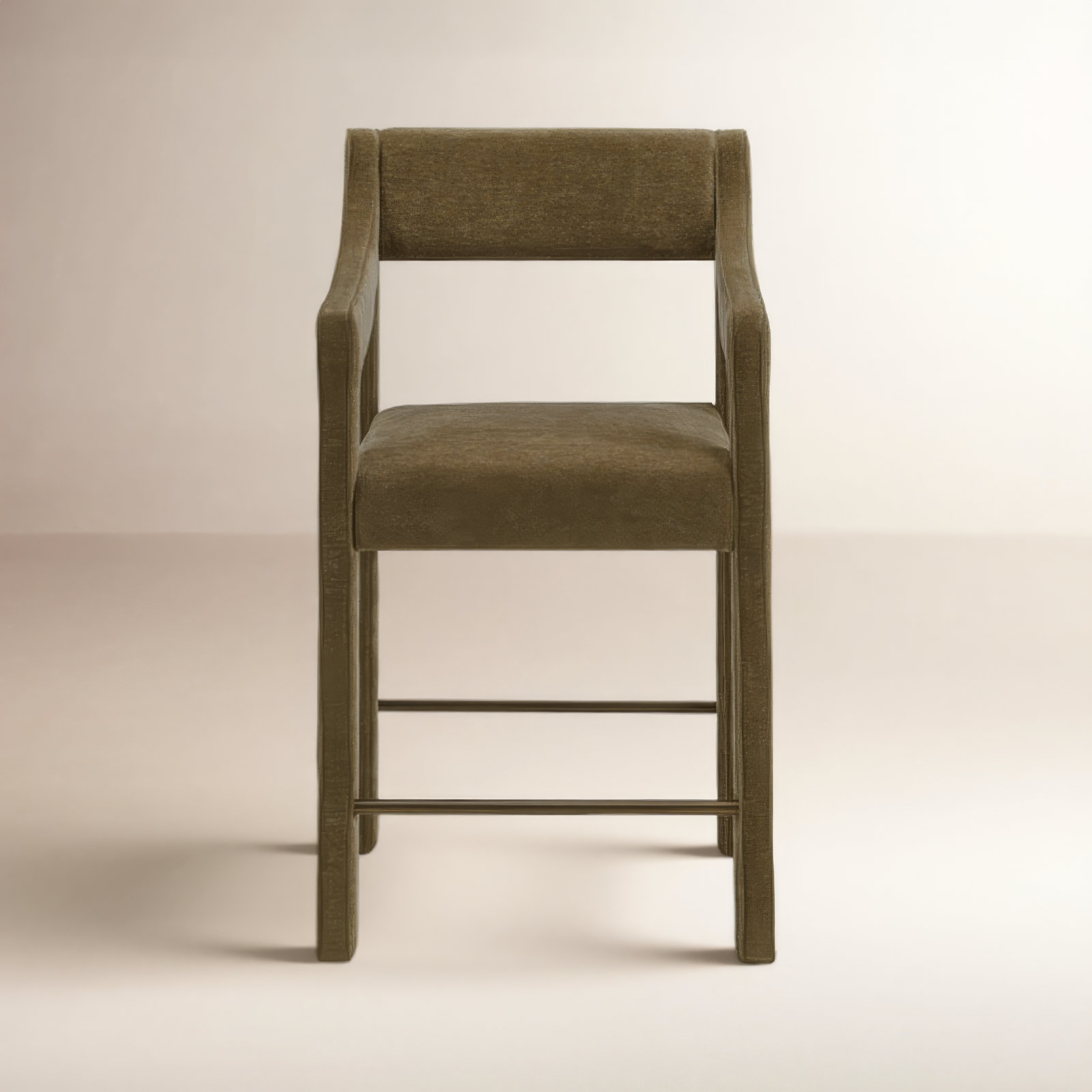 Deanna 26" Bar Stool, Green