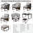 1 Piece Corner Chair