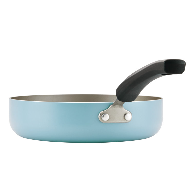 Aqua Blue 14-Piece Nonstick Aluminum Cookware Set