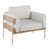 White Faux Leather selected