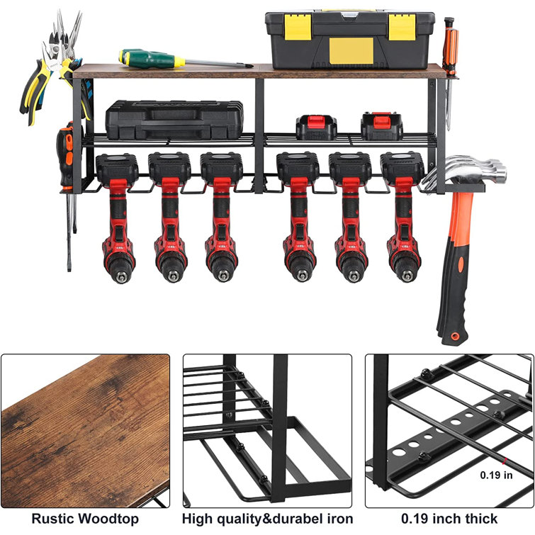 WFX Utility™ Vlachavas Power Tool Organizer Shelf, Heavy Duty