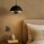 Luminaire suspendu Wint Lighting Vintra à DEL noir sable et cuivre-126392163-126392166
