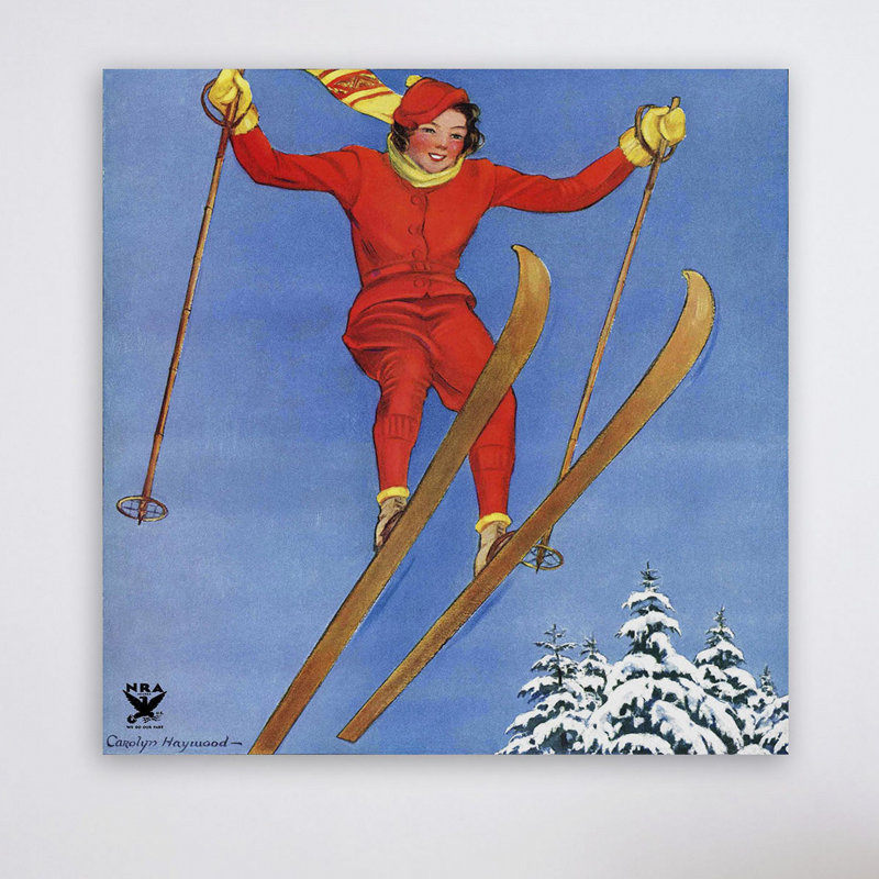 Carolyn Haywood - Wrapped Canvas Print, 46 cm H x 46 cm W x 4 cm D