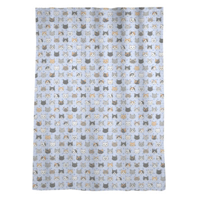 Avicia Sateen Sheer Curtain Single Panel