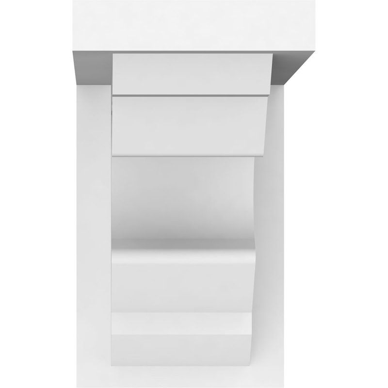 Support standard en uréthane standard Sheridan, brun clair apprêté, H 5 po x l 3 po x P 5 po