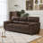 PU Leather Three‑Seat Sofa