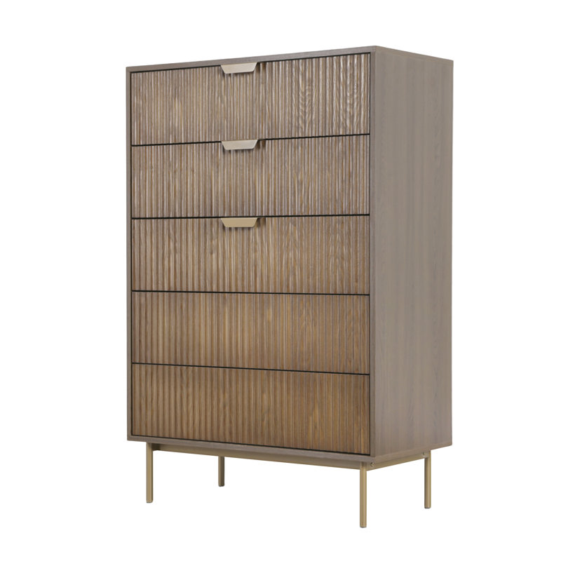 Devon 80 cm W Chest of 5 Drawers