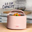 Nostalgie 20 oz Boîte à lunch portable et chauffée-118659577