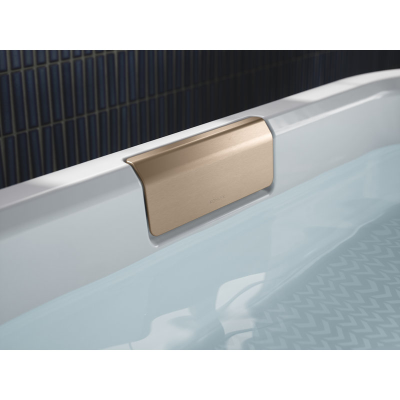 Volute Bath Drain Trim, Bronze