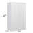 Adjustable Shelf Metal Storage Locker For Office, Home, - White Colorway Cabinet With Foldable Feature Garage, Home Locking-334704936