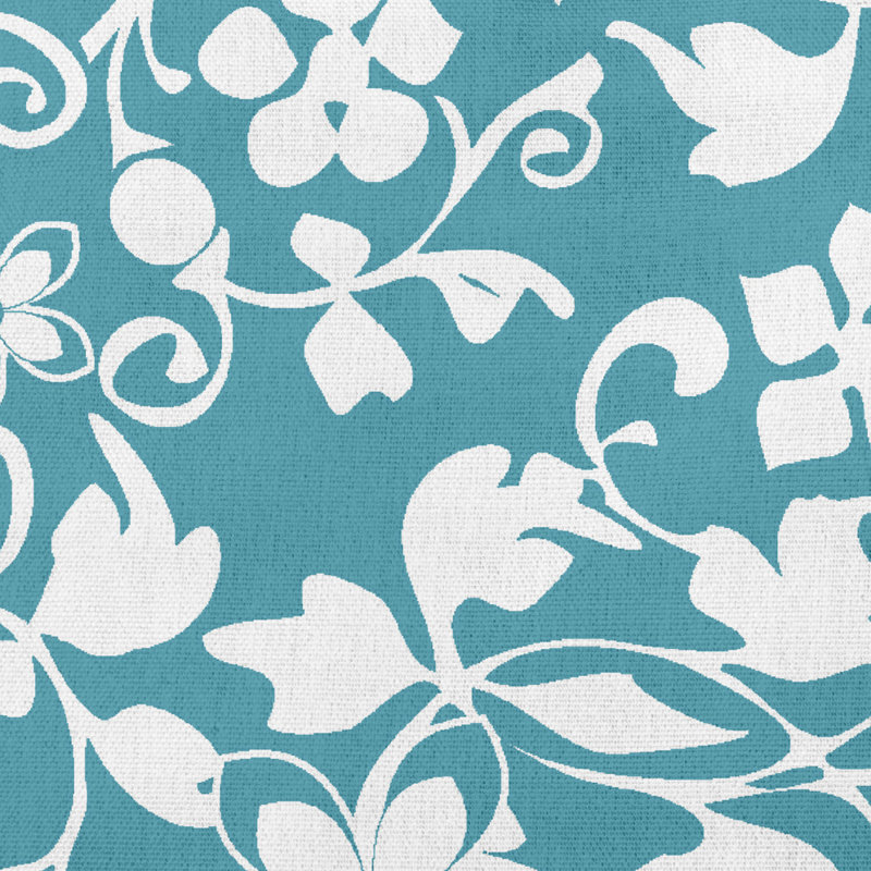 Coussin décoratif d'intérieur/d'extérieur, 20 po x 20 po, Turquoise