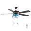 Ventilateur de plafond 52 po. Lark Tiffany