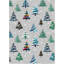 Tapis de Noël antidérapant lavable à poils courts, tapis de salon des Fêtes, motif de Noël-1236126302