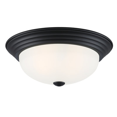 Plafonnier encastré 13,25 po à 2 lumières Adline